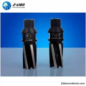 ZL-XD02 диамантени битове за фрезови пръсти за пробиване на камък